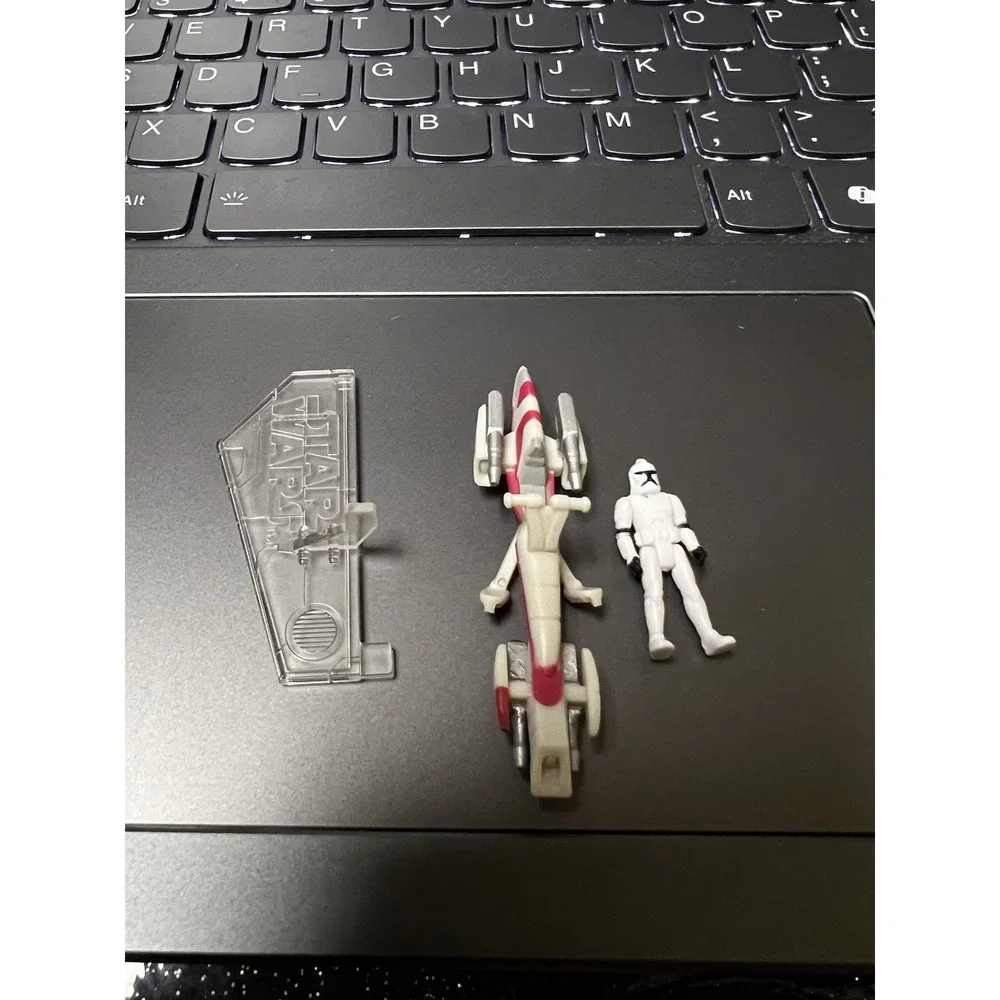 Star Wars Micro Machines‎ Clone Trooper with BARC Speeder and Display Stand